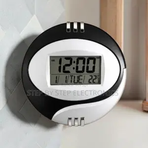 Office-Ready Kadio Table Wall Mount Digital Clock