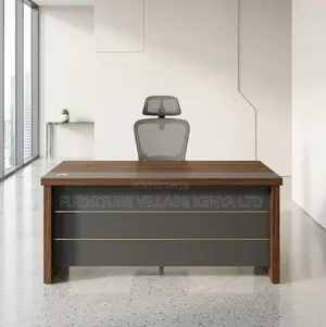 Office Desk; 1.6 M Executive Desk a Pedestal Cabinet-Storage
