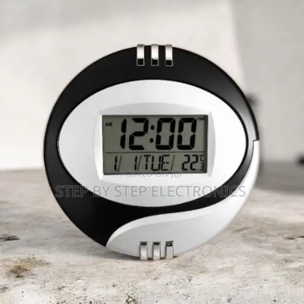 Bright Easy-to-Read Kadio Table Wall Mount Digital Clock