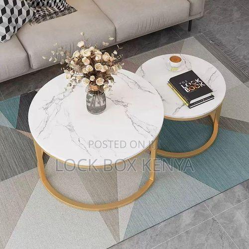 Glass Top Nesting Table - thumbnail 2