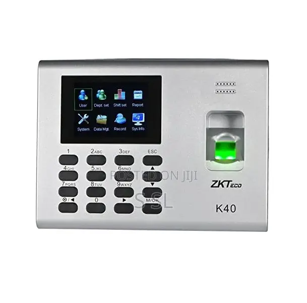 K40 Time Attendance Device Kenya | ZKTeco Fingerprint