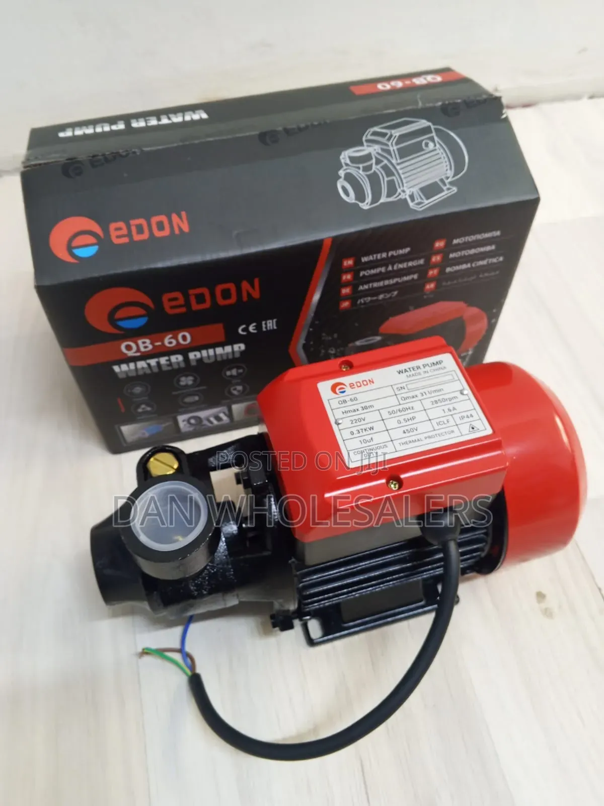 Edon QB60 Peripheral Water Booster Pump