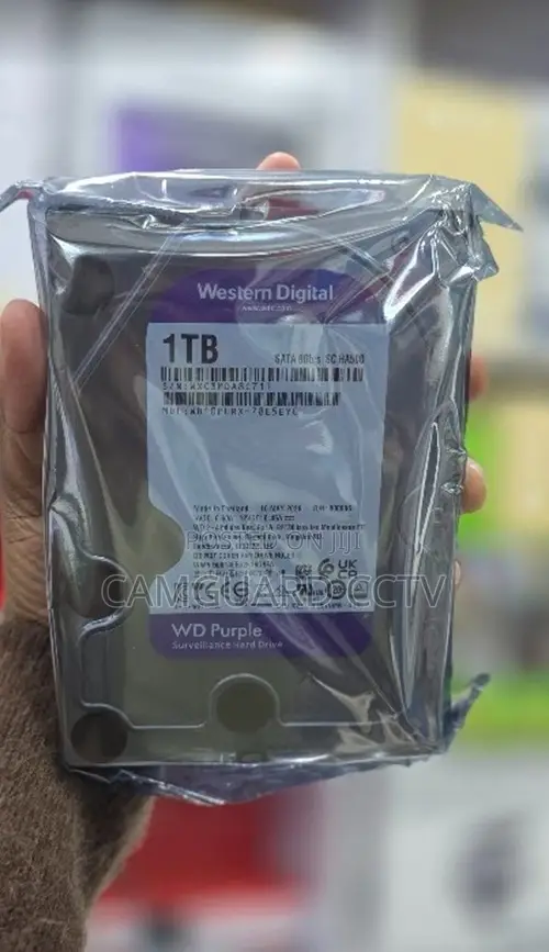 Wd 1tb Surveillance HDD for CCTV DVR NVR