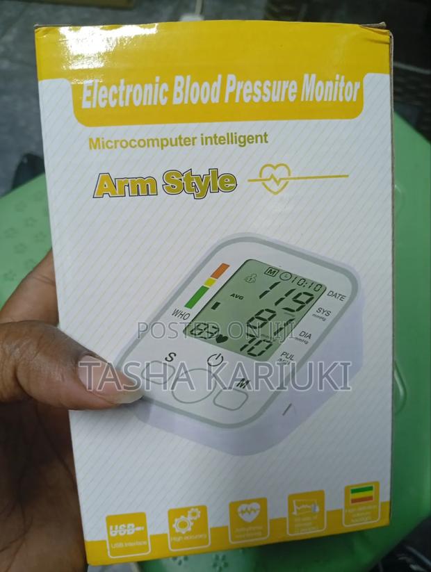 Rechargeable Electronic BP Machine – Fast Accurate Readings - main view