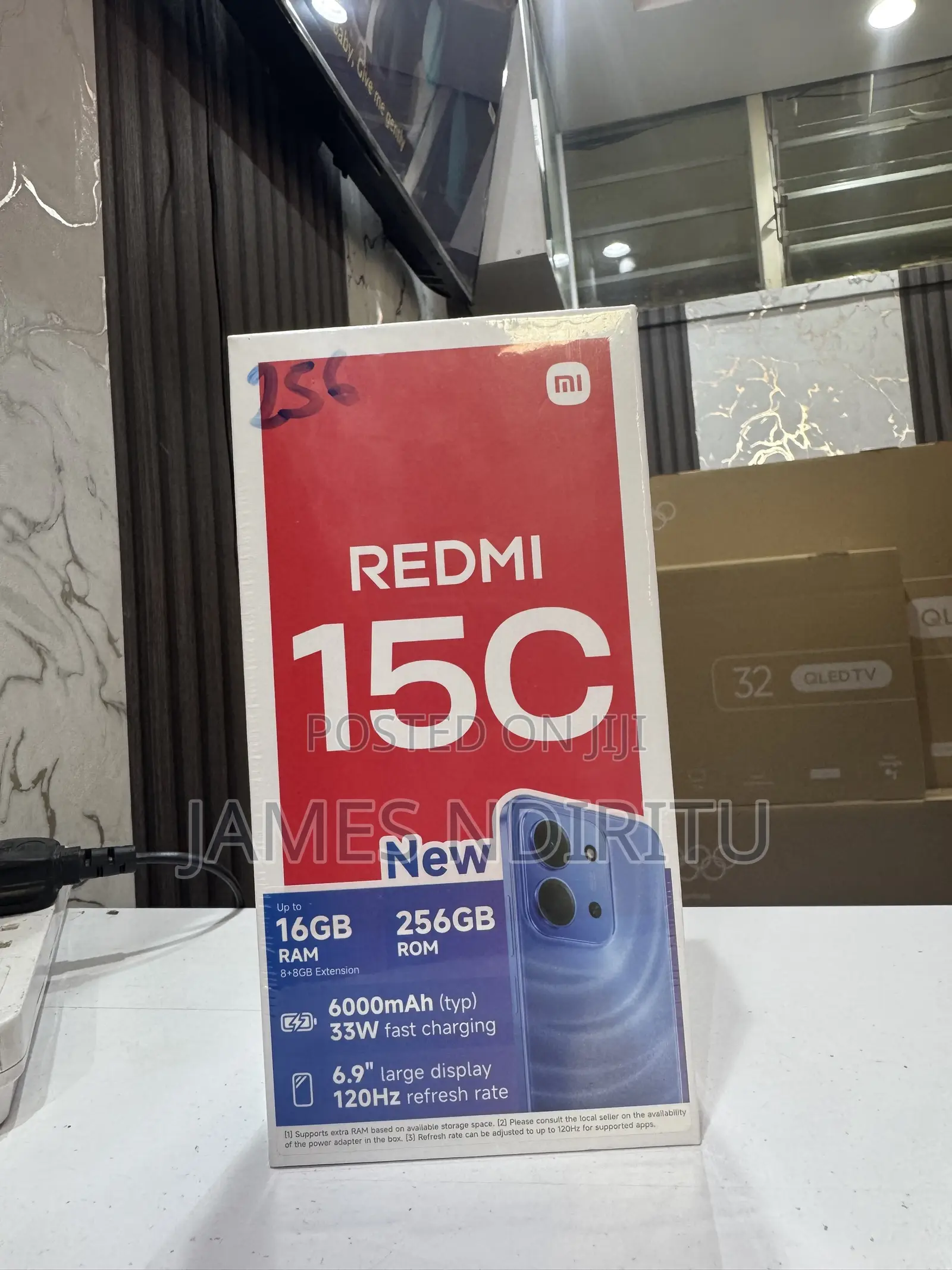 New Xiaomi Redmi 15C 4G 256 GB Blue