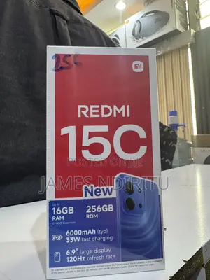 New Xiaomi Redmi 15C 4G 256 GB Blue