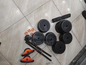 50Kg 6in1 Dumbbell/Kettlebell -Kettlebell -Barbell -Dumbbell