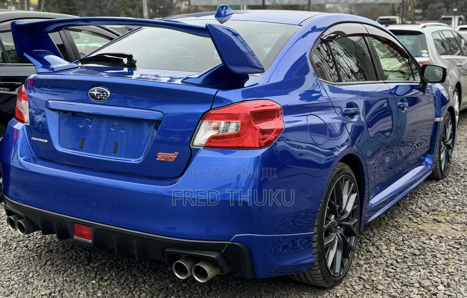 Subaru WRX STI 2018 Blue