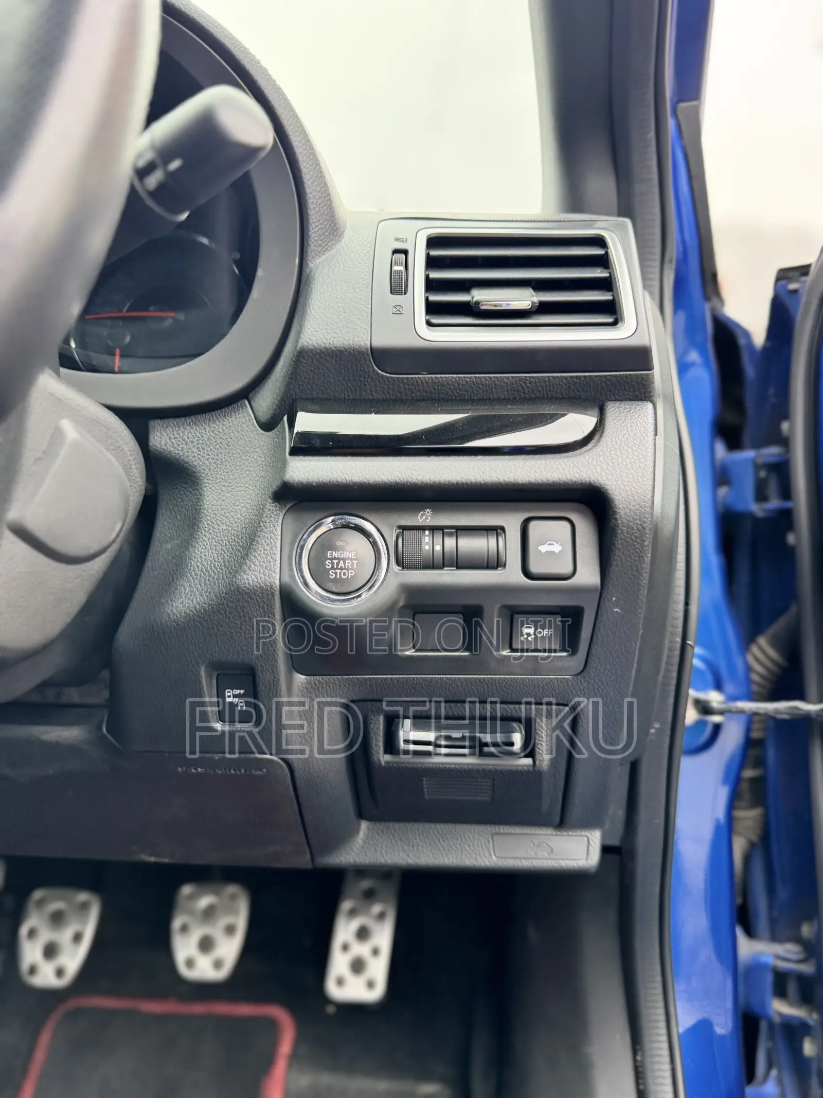 Subaru WRX STI 2018 Blue