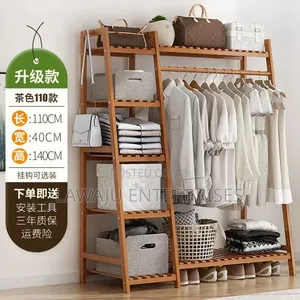 Bamboo Clothing Rack