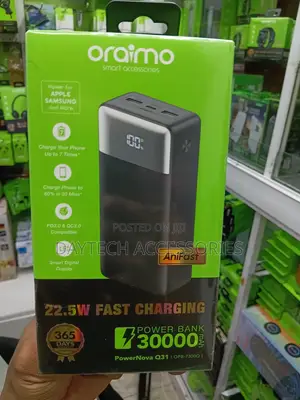 This Is an Oraimo PowerNova Q31 30000mAh Power Bank (OPB-7300Q)