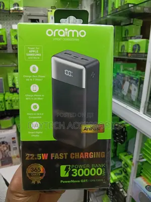 This Is an Oraimo PowerNova Q31 30000mAh Power Bank (OPB-7300Q)