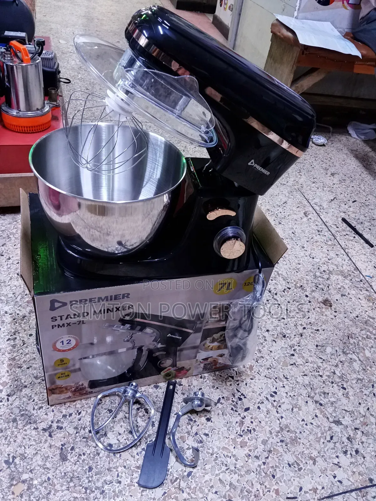 7L Premier Stand Minxer