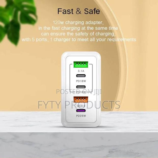120W USB Type C Wall Charger - thumbnail 3