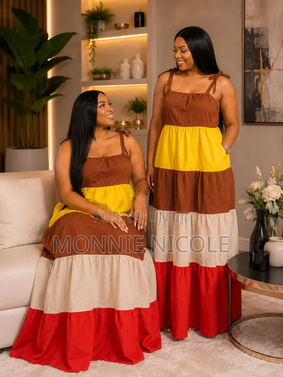 Golden-Hour Sleeveless Women Maxi Sun Dresses