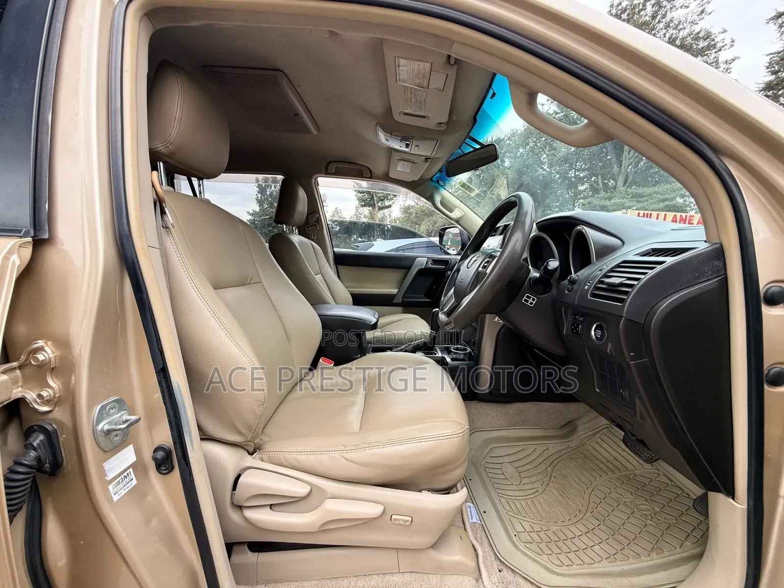 Toyota Land Cruiser Prado 2011 Gold