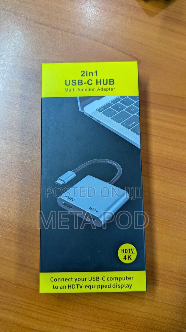 2 in 1 USB-C Adapter - main view