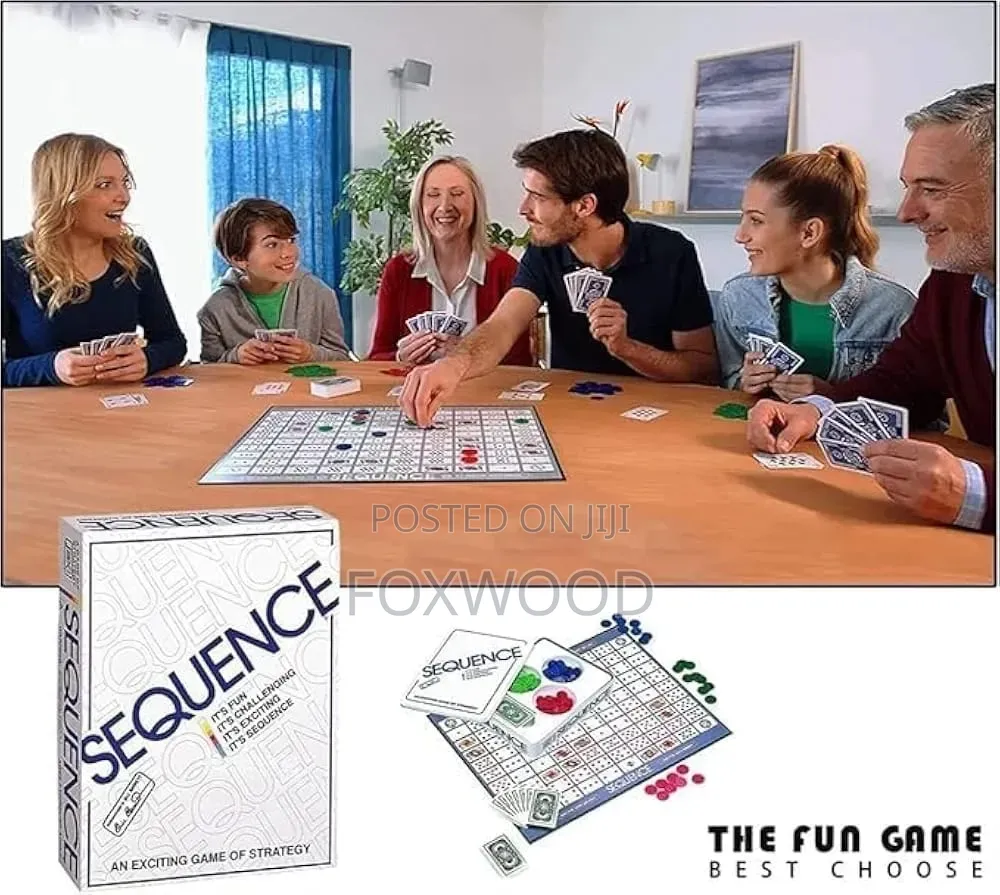 Sequence Strategy Board Game