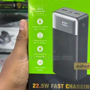 Oraimo PowerNova Q31 30000mAh 22.5W Fast Charging Power Bank - Black