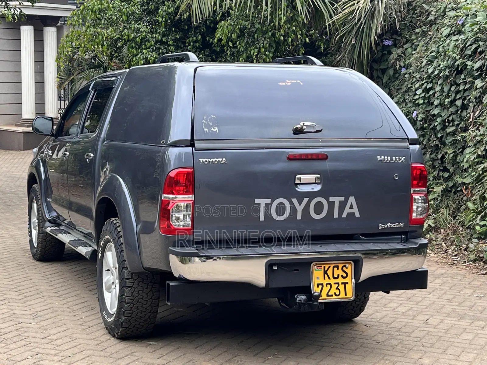 Toyota Hilux 3.0 D-4D 4x4 2012 Gray