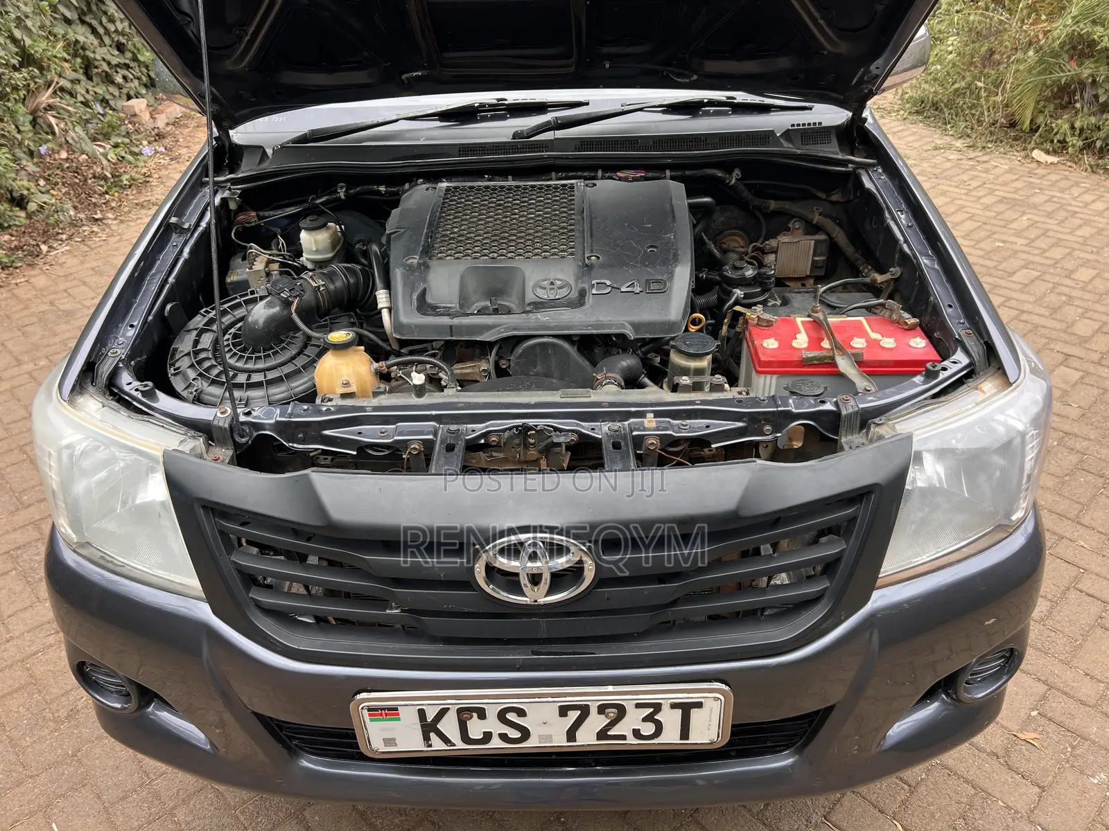 Toyota Hilux 3.0 D-4D 4x4 2012 Gray
