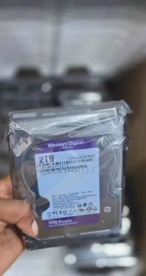 Quality WD Purple 2TB Surveillance Hard Drive