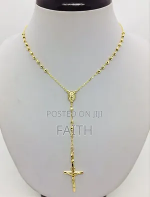 Elegant Catholic Rosary Beads – Beautiful Prayer Necklace