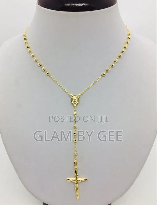 Elegant Catholic Rosary Beads – Beautiful Prayer Necklace