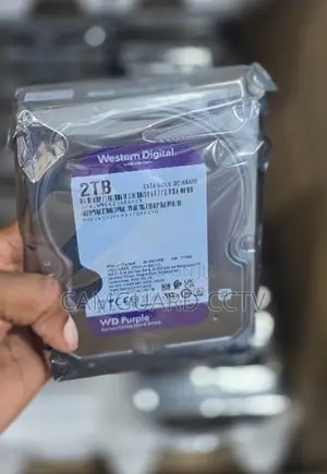 Western Digital Purple 2TB CCTV Surveillance HDD for NVR and DVR