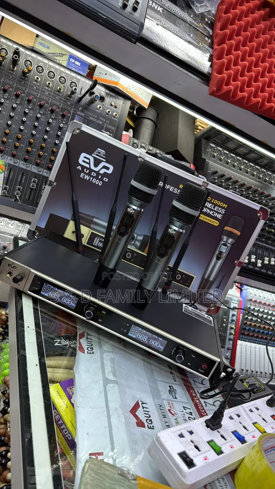 EVP EW 1000 Dual Wireless Microphone