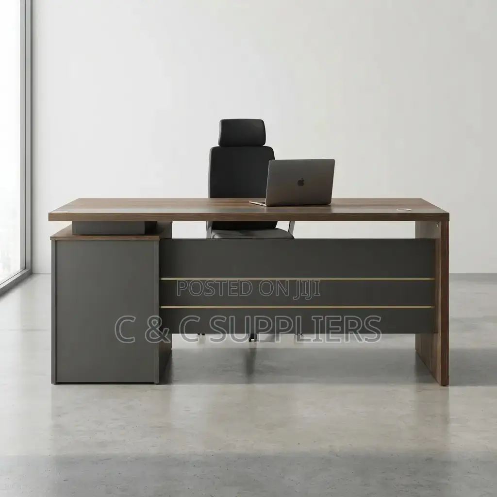 Executive Advanced Desk With Drawers-160cm