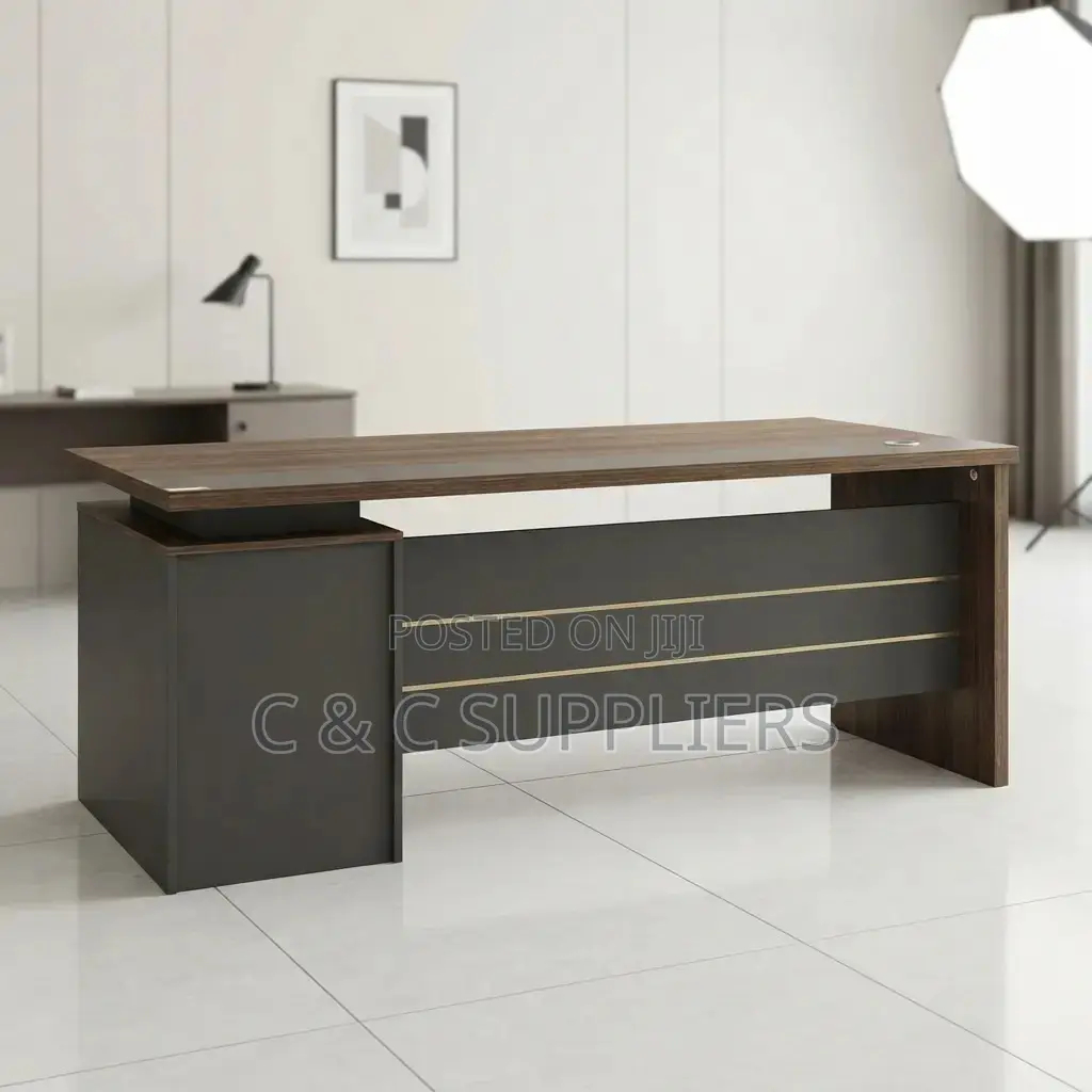 Executive Advanced Desk With Drawers-160cm