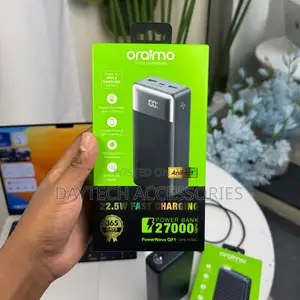 Oraimo PowerNova QF1 27000mAh 22.5W Fast Charging Powerbank in Black