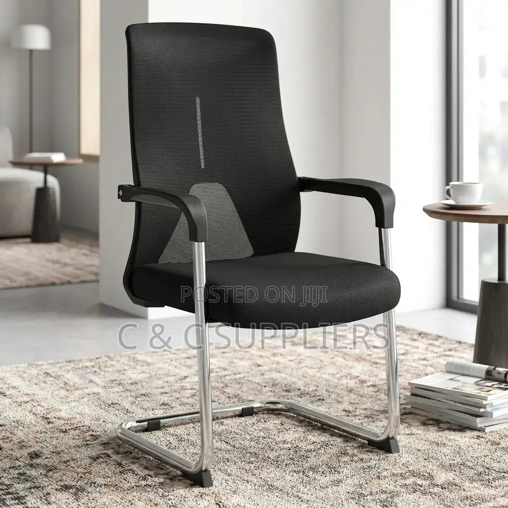 Modern Cantilever Reception Chair