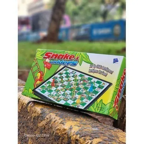 Snake Ladders Magnetic Game Large Size