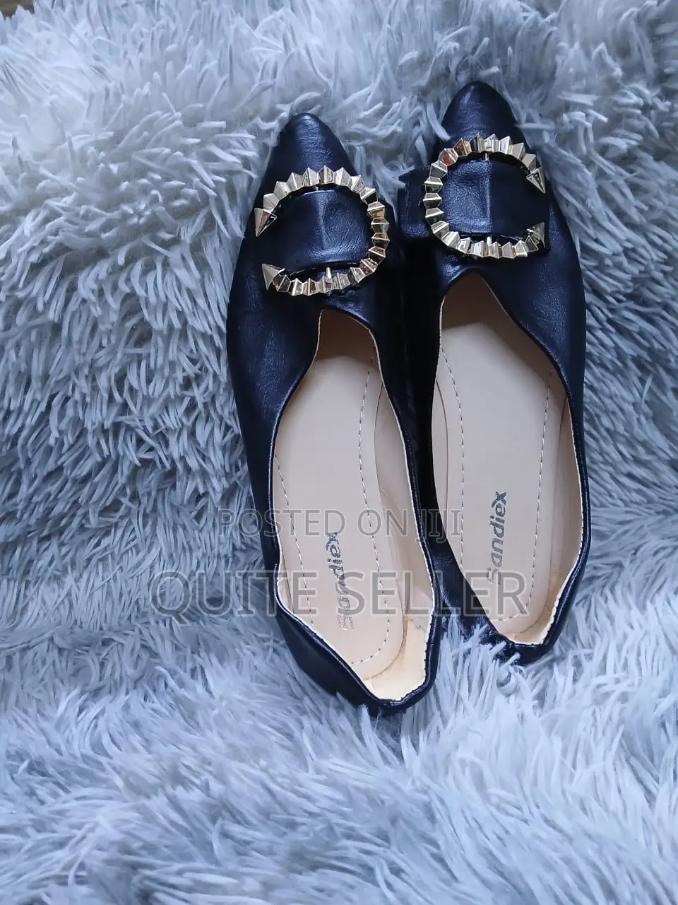 Elegant Buckle Office Shoes for Women