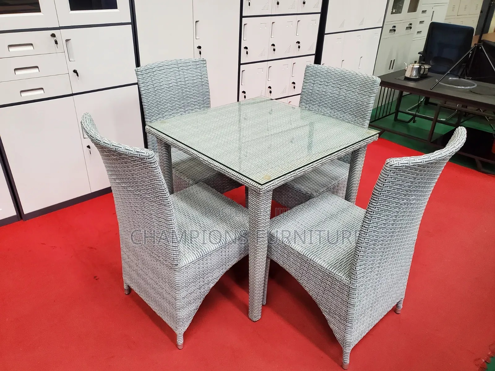 Grey All Weather Rattan Set