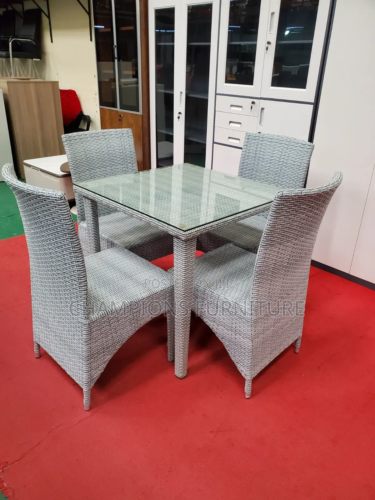 Grey All Weather Rattan Set