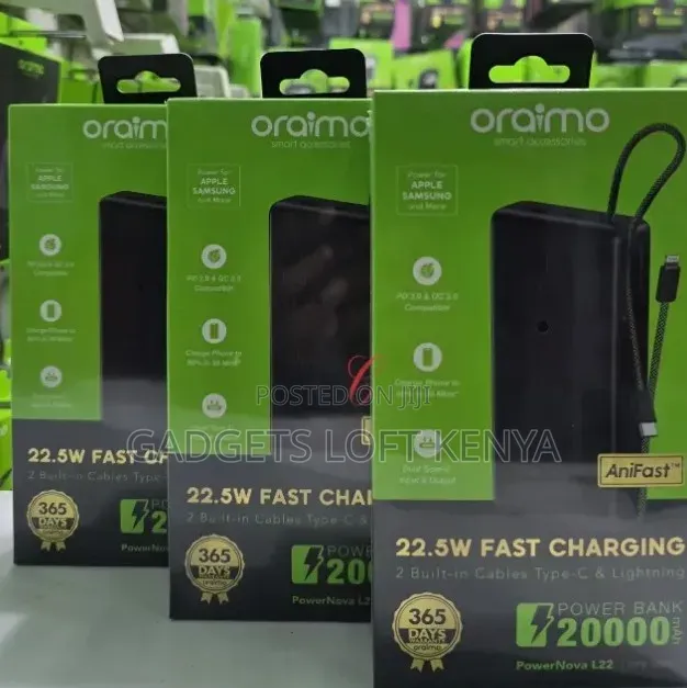 Oraimo PowerNova L22 OPB-5205CL *20000mAh 22.5W* Power Bank