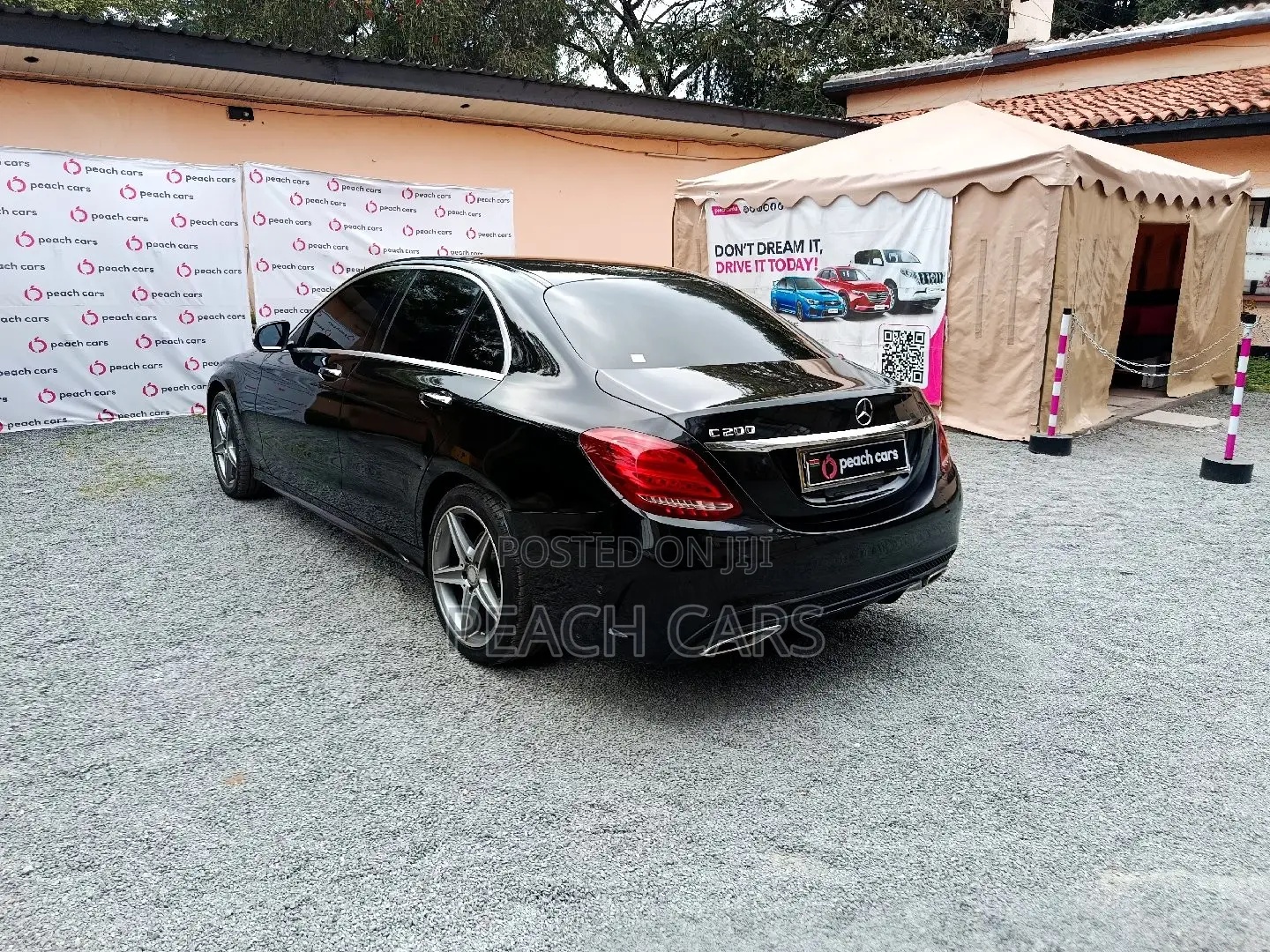 Mercedes-Benz C200 2015 Black