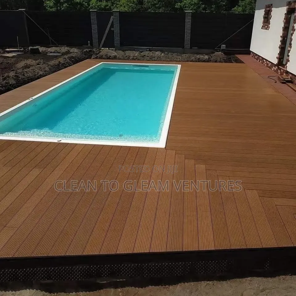 WPC Decking/Flooring for Your Exterior. Swimming Pool, Pergola, Gazebo