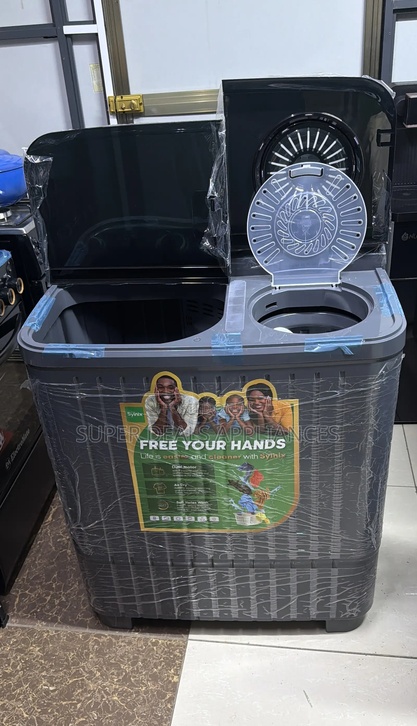 10kgs Twin Tab Washing Machine