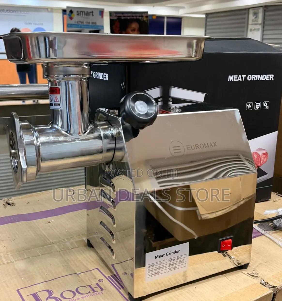 Euromax Electric Commercial Meat Mincer TK/12
