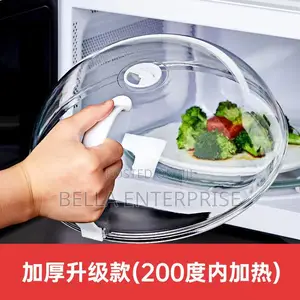Restocked!! Heat Resistant Microwave Cover