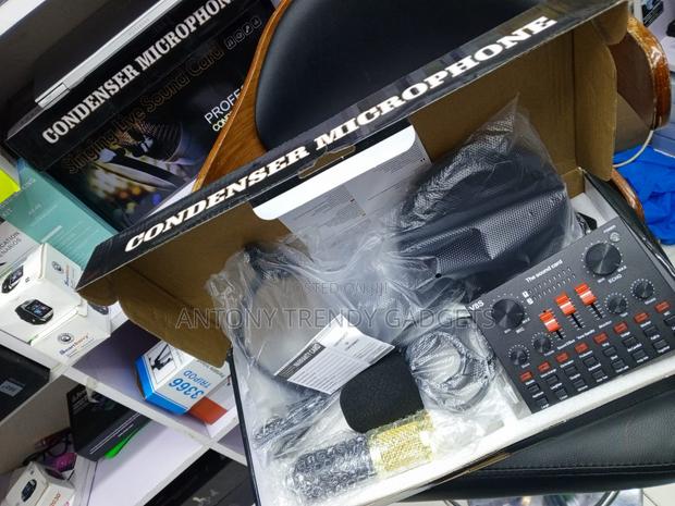 BM800 Recording Microphone With V8 Mixer for PC Phone - thumbnail 2