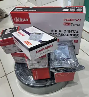 Dahua Complete CCTV Package With 4 Cameras, DVR Hard Drive