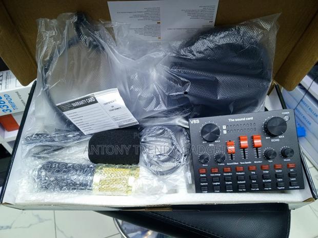 Professional BM800 Mic V8 Sound Card for Music Recording