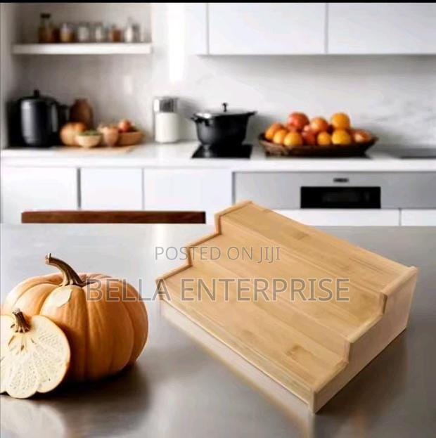 3 Tier Non Expandable Spice Storage Rack - thumbnail 3