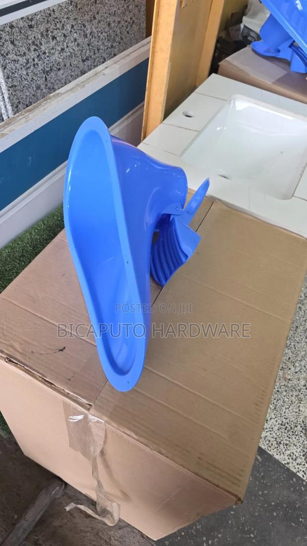 Asian Toilet Plastic Blue - main view