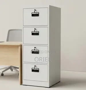 Office Cabinet : 4-Drawer Steel Filing Cabinet Each With Key
